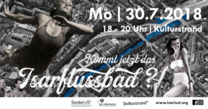 Podiumsdiskussion "Kommt jetzt das Isarflussbad?"