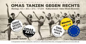 Omas tanzen gegen Rechts
